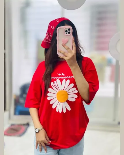 Ladies T-Shirt (Flower)